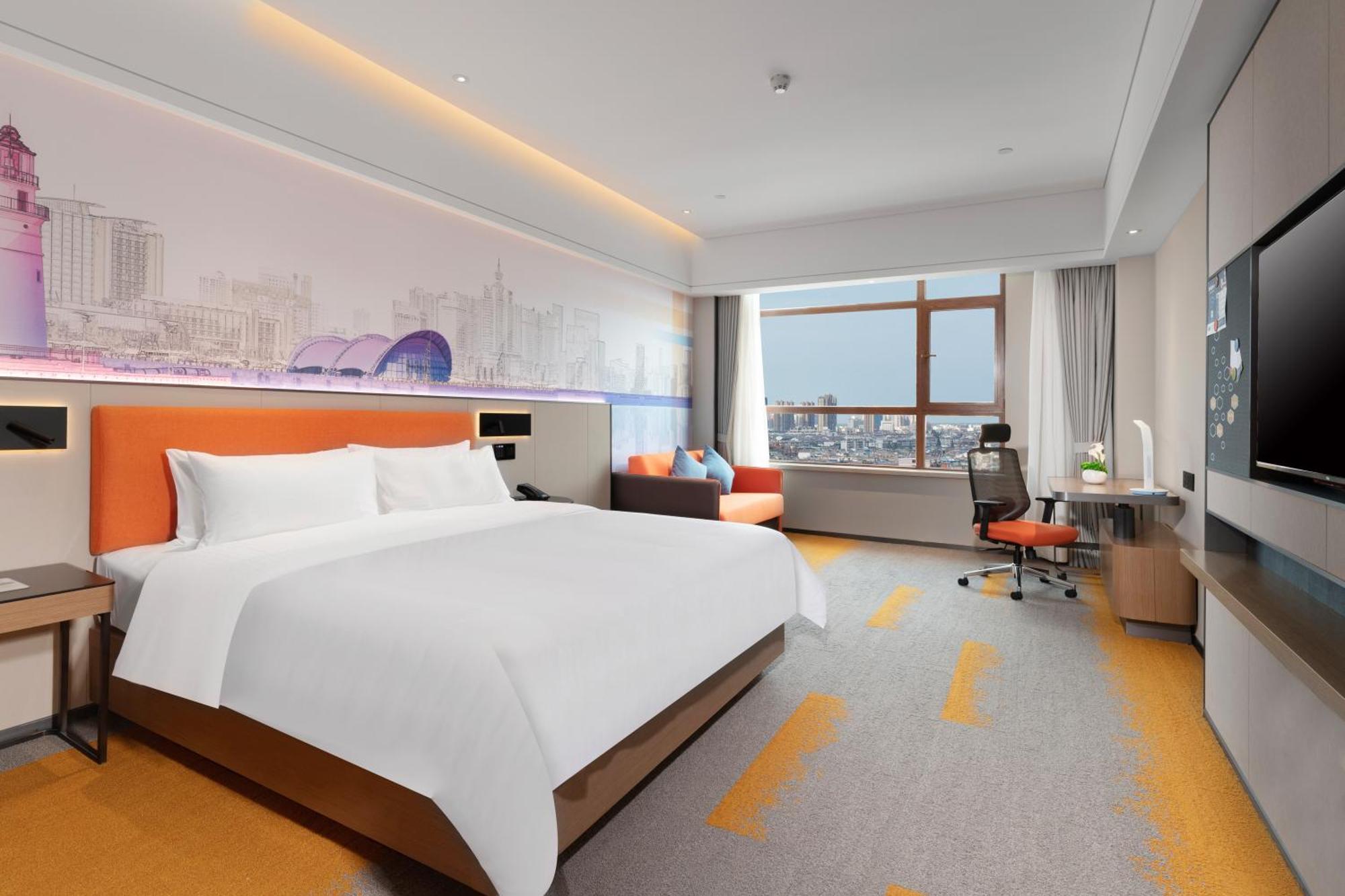 فندق Hampton By Hilton Qingdao Jiaodong International Airport South Jiaozhou المظهر الخارجي الصورة