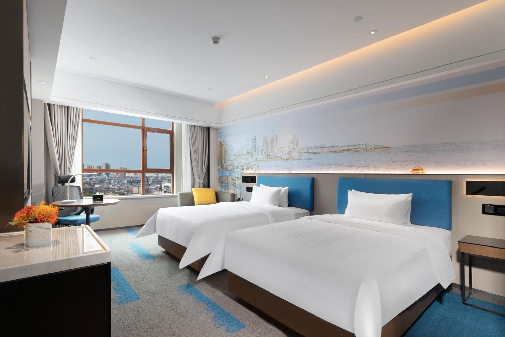 فندق Hampton By Hilton Qingdao Jiaodong International Airport South Jiaozhou المظهر الخارجي الصورة