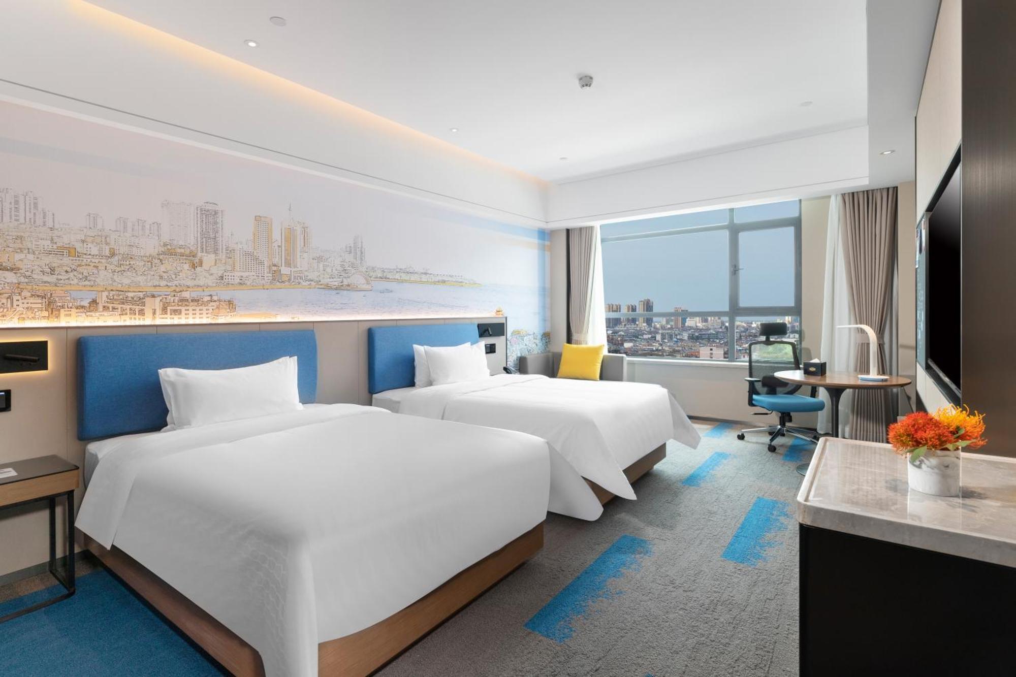 فندق Hampton By Hilton Qingdao Jiaodong International Airport South Jiaozhou المظهر الخارجي الصورة